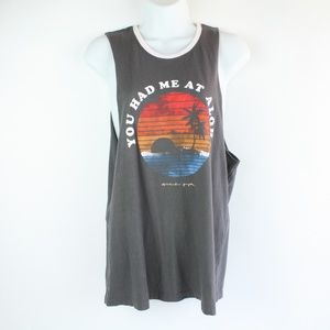 Spiritual Gangster Tank Top Aloha Size Small